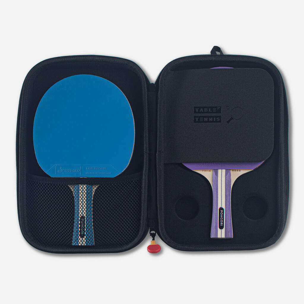 Case for Table Tennis Bats, Rubbers and Balls TTC 900 Pro